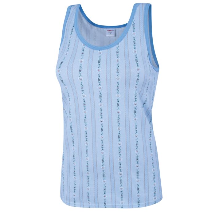 ISA Damen Tank Top Edelweiss, hellblau von ISA