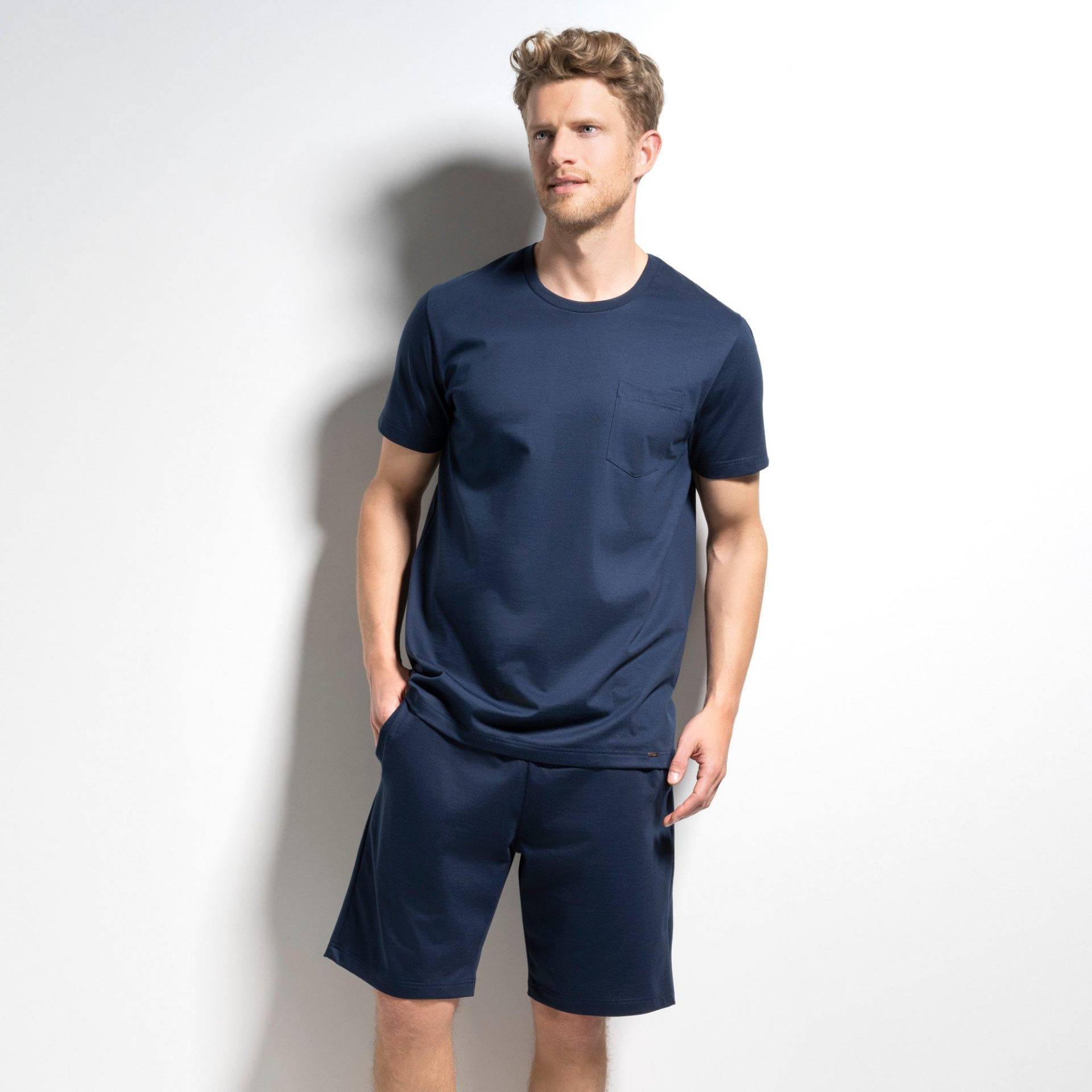 ISA bodywear - Shirt kurzarm, RH, für Herren, Marine, Größe L von ISA bodywear