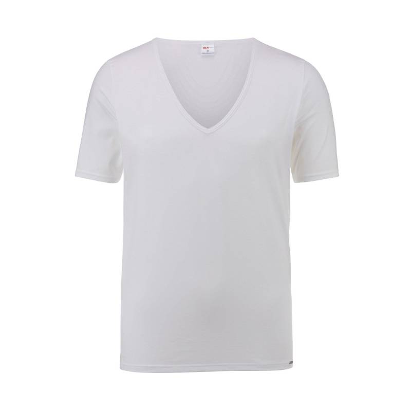 ISA bodywear - Shirt kurzarm, VA, für Herren, Weiss, Größe S von ISA bodywear