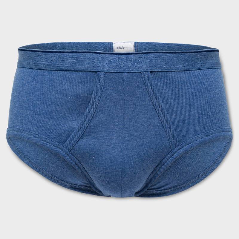 Slip Mit Öffnung Herren Blau L von ISA bodywear