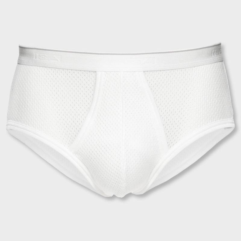 Slip Mit Öffnung Herren Weiss S von ISA bodywear