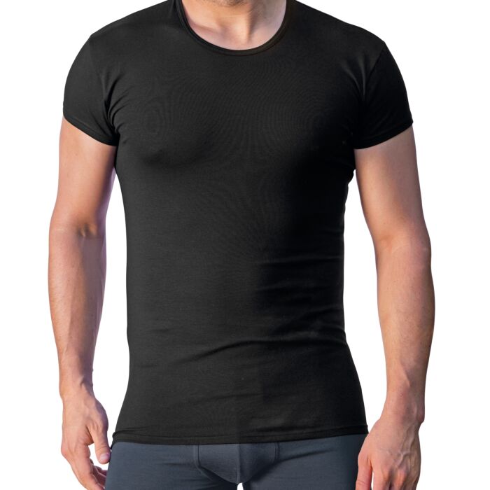 ISA Herren T-Shirt mit Elasthan von ISA