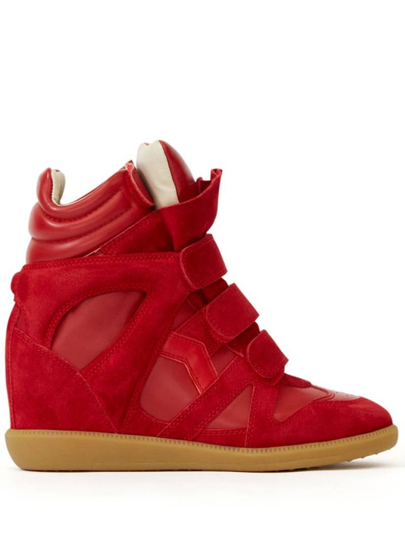 ISABEL MARANT 50mm Bekett sneakers - Red von ISABEL MARANT