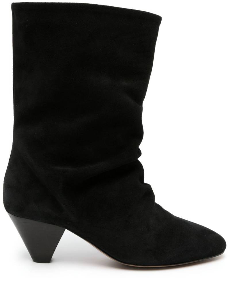 ISABEL MARANT Reachi 50mm suede ankle boots - Black von ISABEL MARANT