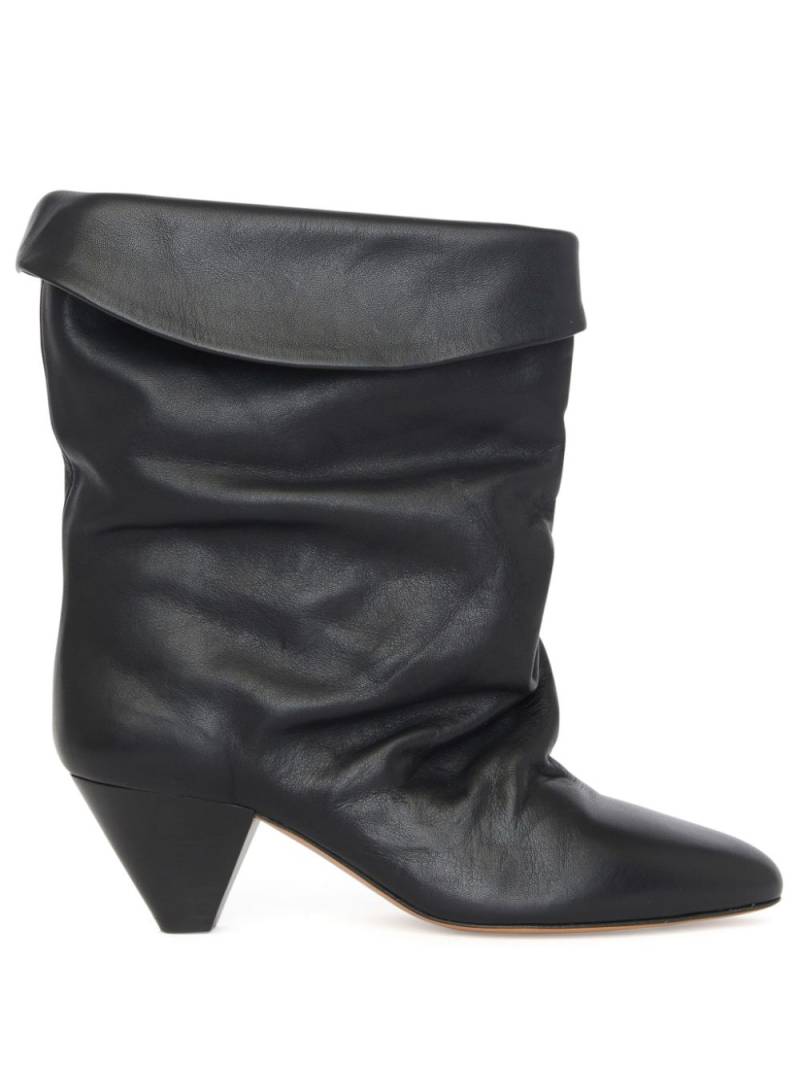 ISABEL MARANT 40mm Ryska suede boots - Black von ISABEL MARANT