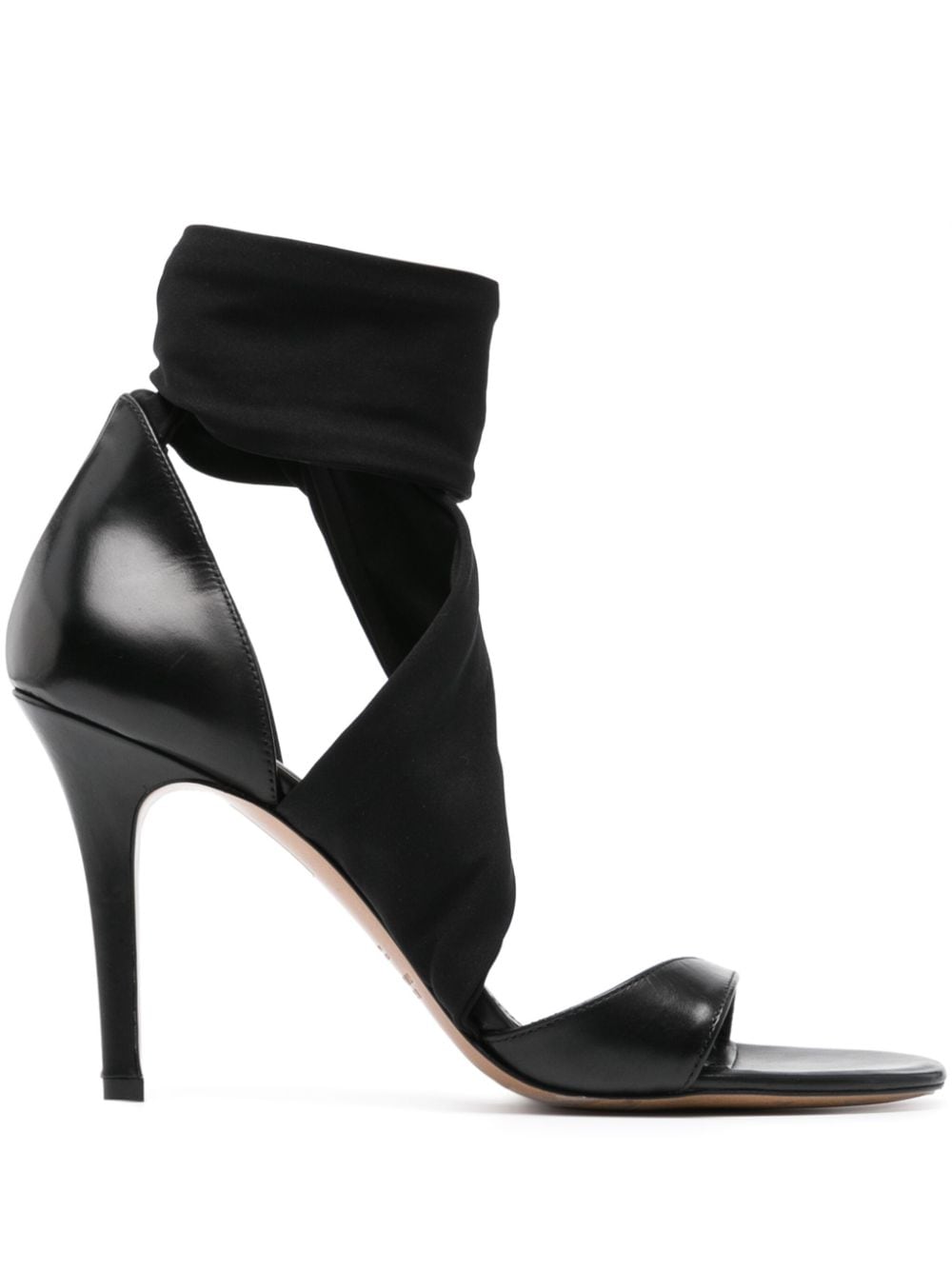 ISABEL MARANT Askja 105mm leather sandals - Black von ISABEL MARANT