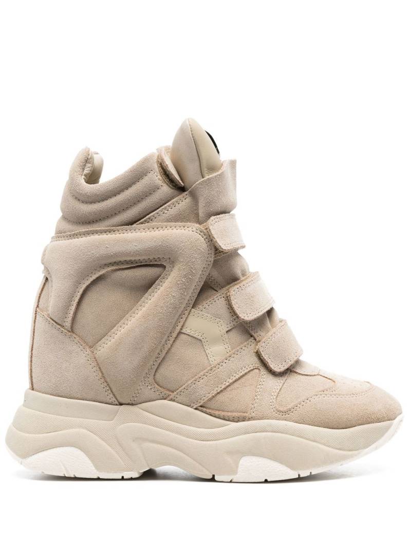 ISABEL MARANT Balskee concealed-wedge sneakers - Neutrals von ISABEL MARANT