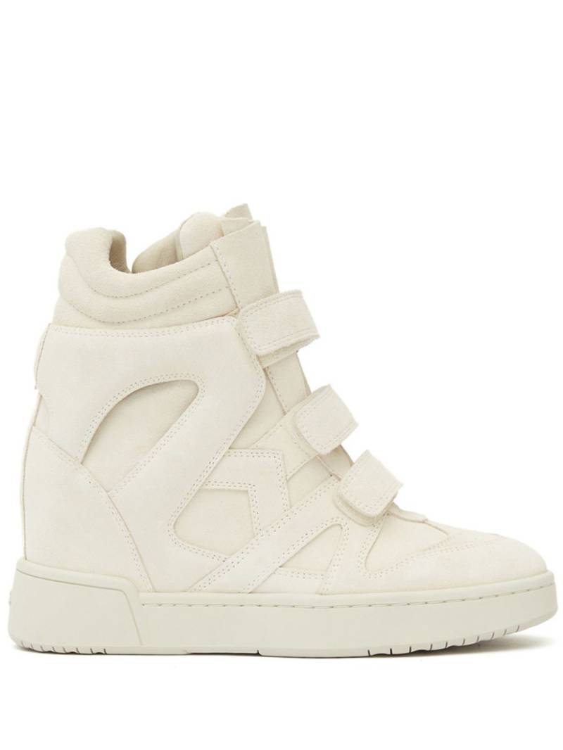 ISABEL MARANT IM3 hidden-wedge sneakers - White von ISABEL MARANT