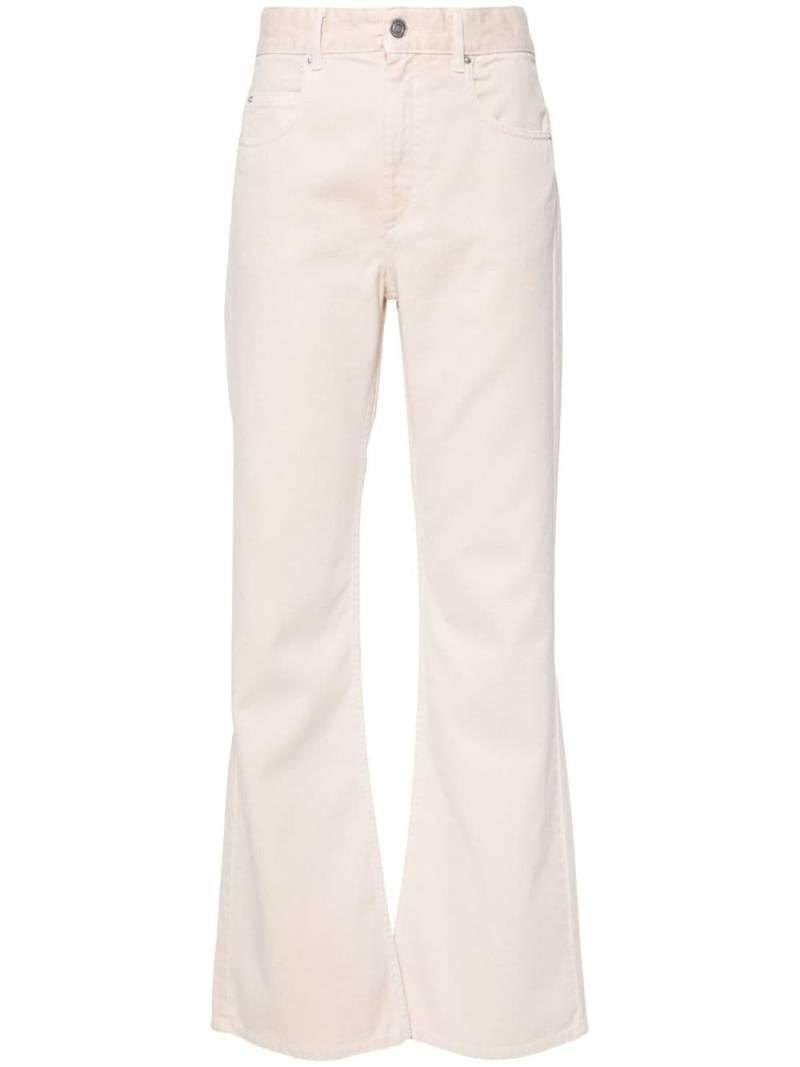 ISABEL MARANT Belvira high-rise bootcut jeans - Neutrals von ISABEL MARANT