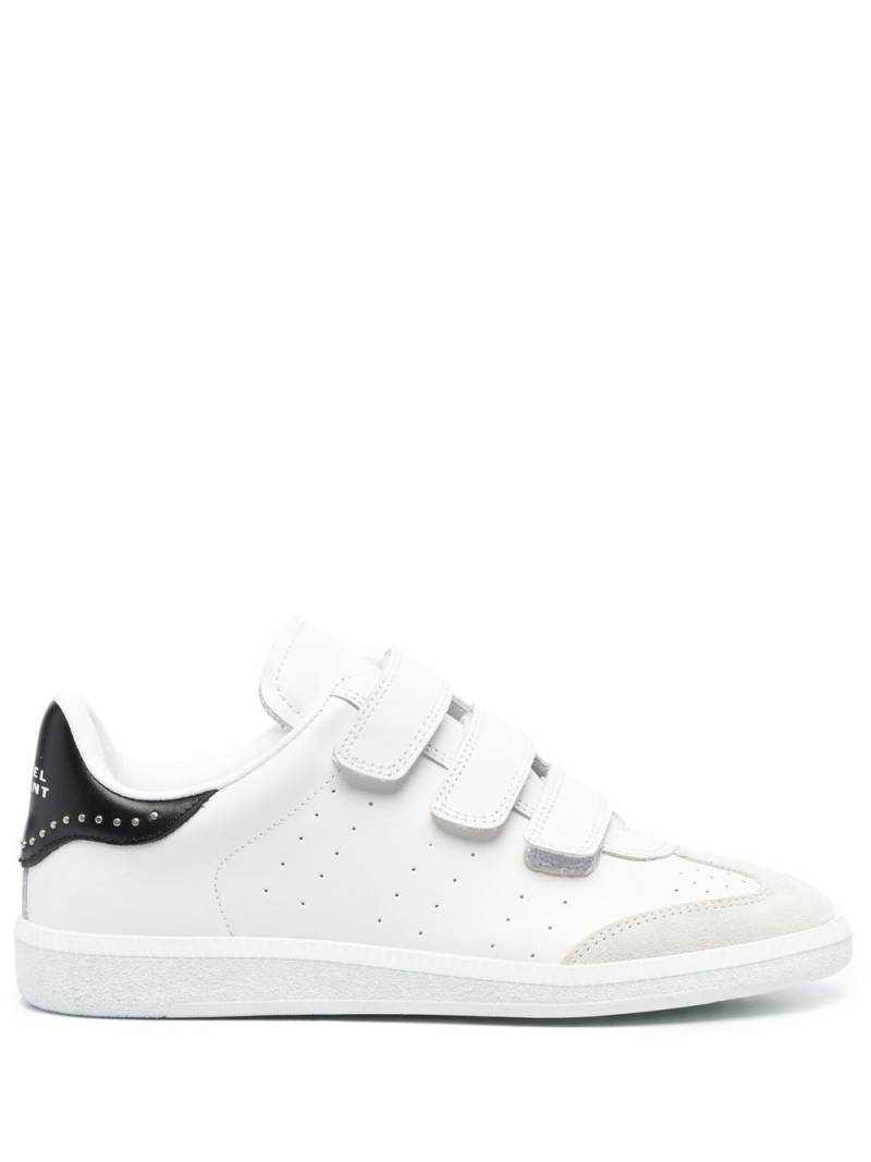 ISABEL MARANT Beth touch-strap sneakers - White von ISABEL MARANT