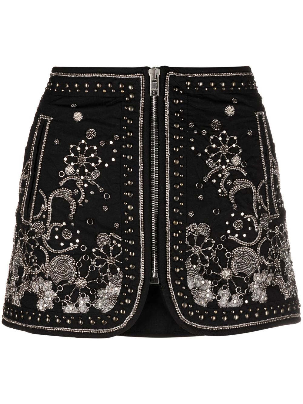 ISABEL MARANT Blanca embellished miniskirt - Black von ISABEL MARANT