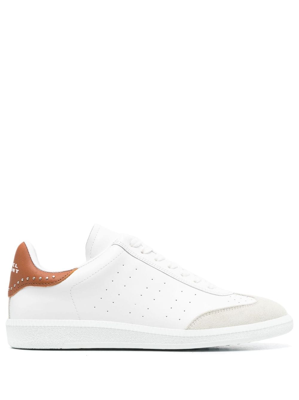 ISABEL MARANT Bryce leather sneakers - White von ISABEL MARANT