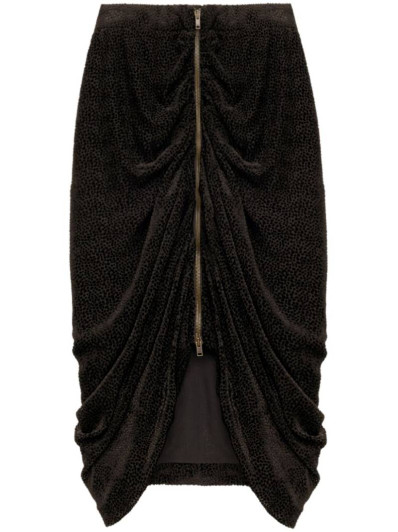 ISABEL MARANT Caelia skirt - Black von ISABEL MARANT