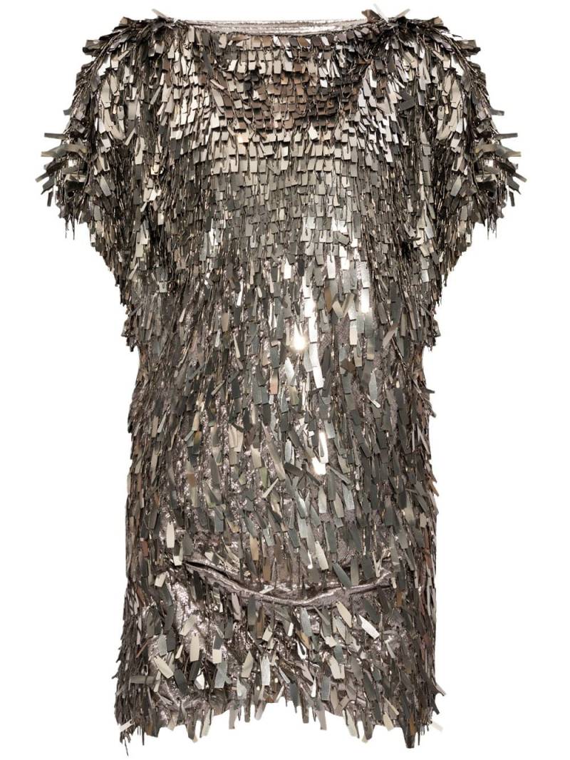 ISABEL MARANT Carla chainmail minidress - Silver von ISABEL MARANT