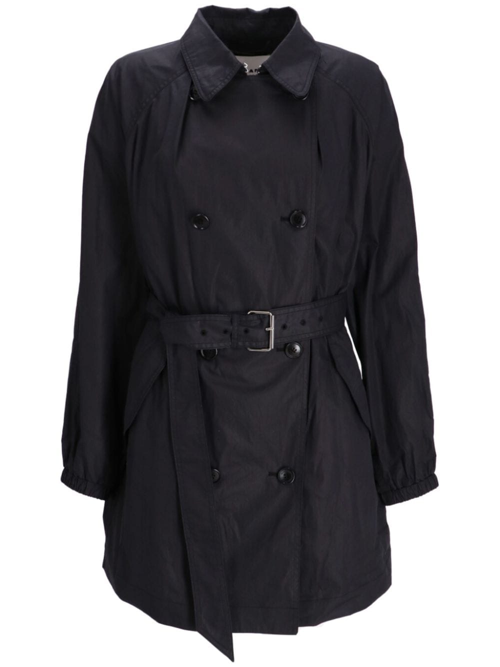 ISABEL MARANT Carlota trench coat - Black von ISABEL MARANT