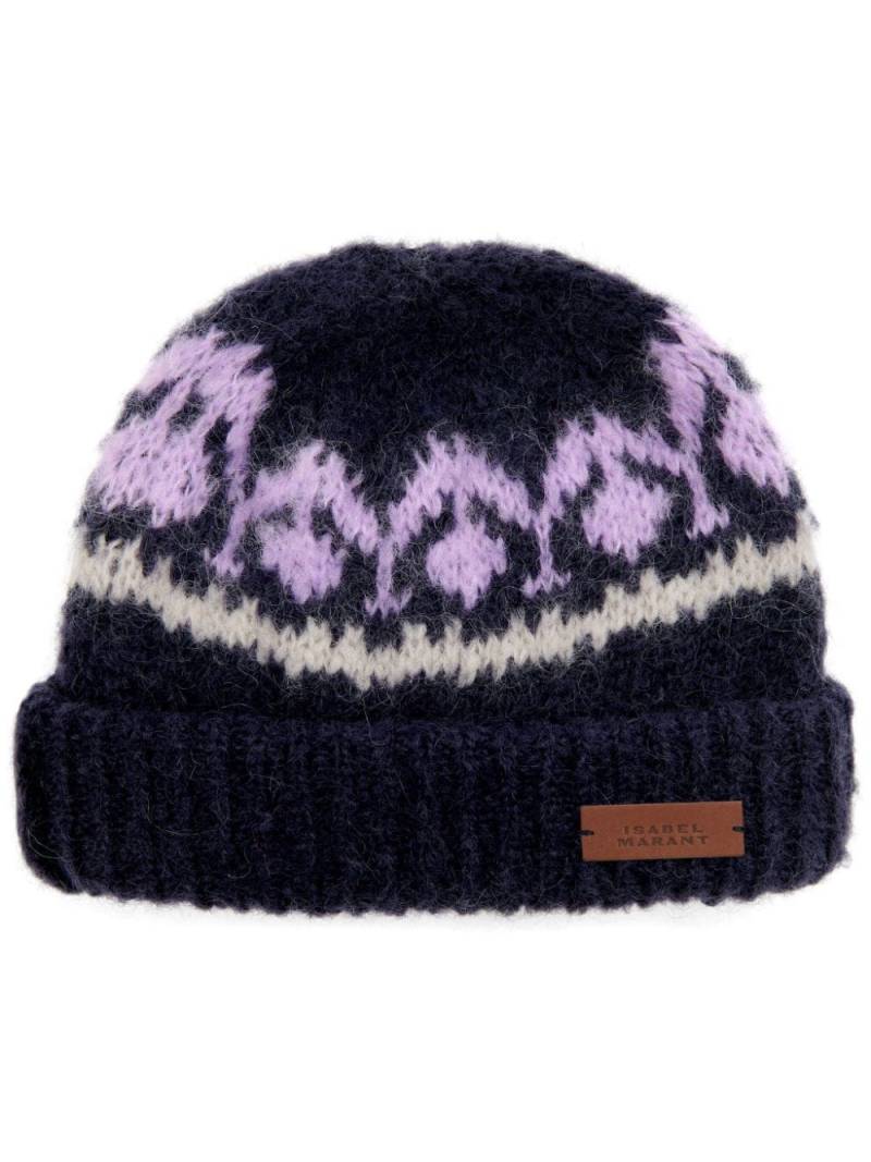 ISABEL MARANT Darana beanie - Blue von ISABEL MARANT