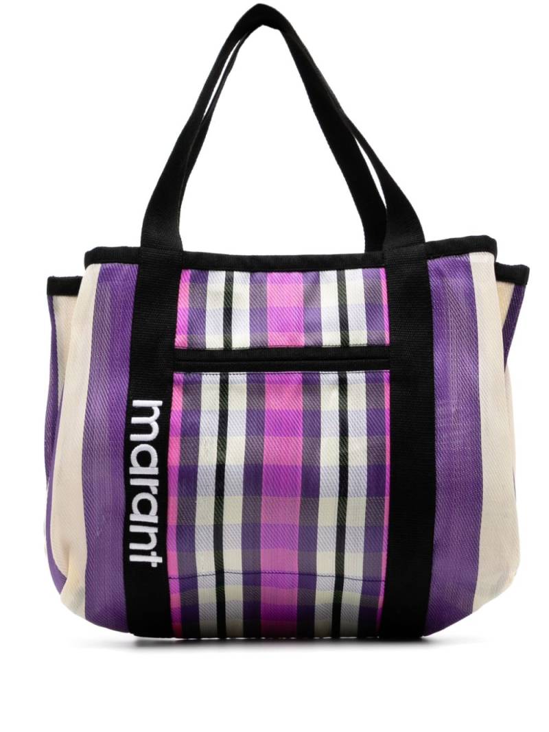 ISABEL MARANT Darwen tote bag - Purple von ISABEL MARANT