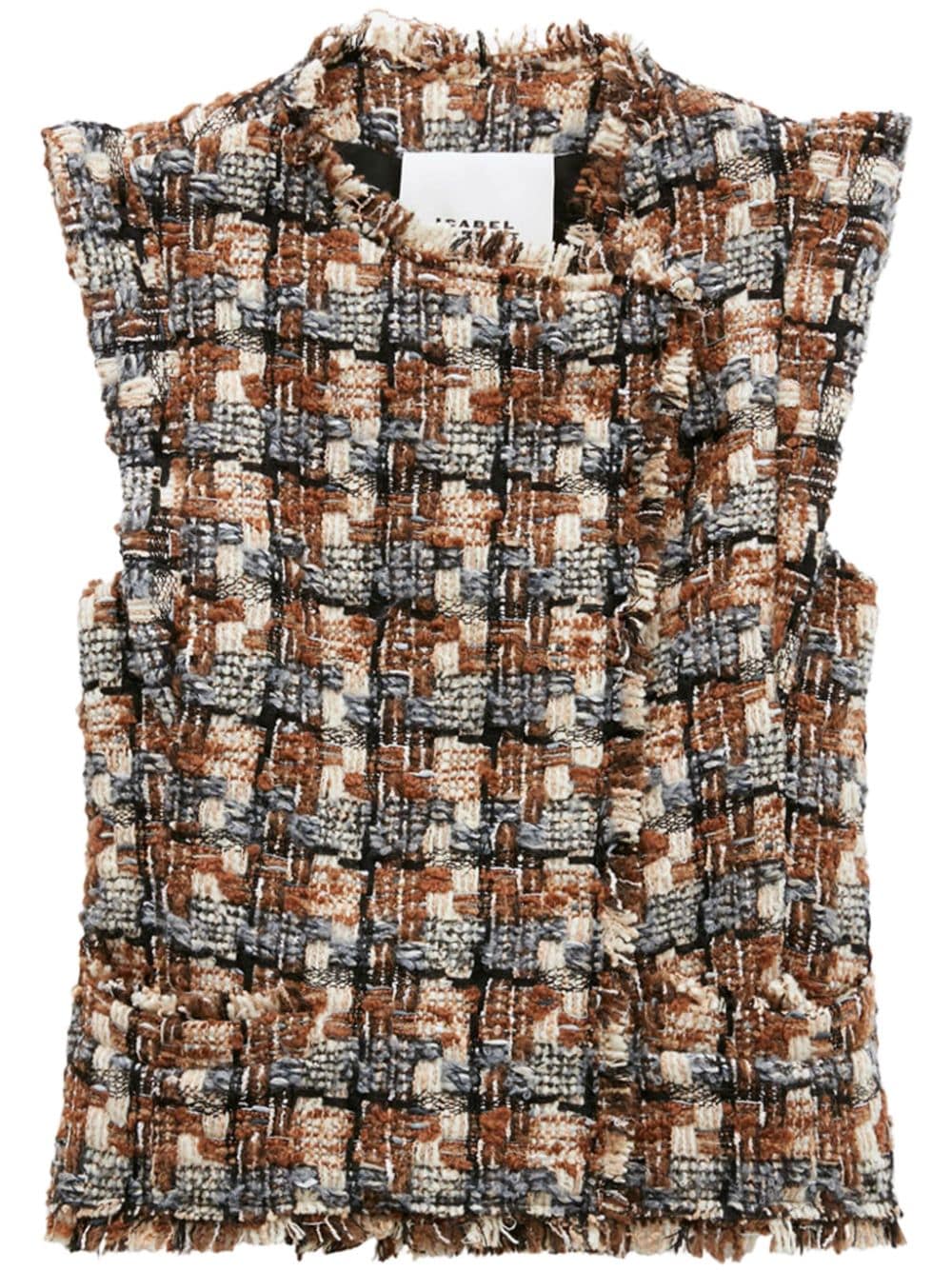 ISABEL MARANT Djiroy gilet - Brown von ISABEL MARANT