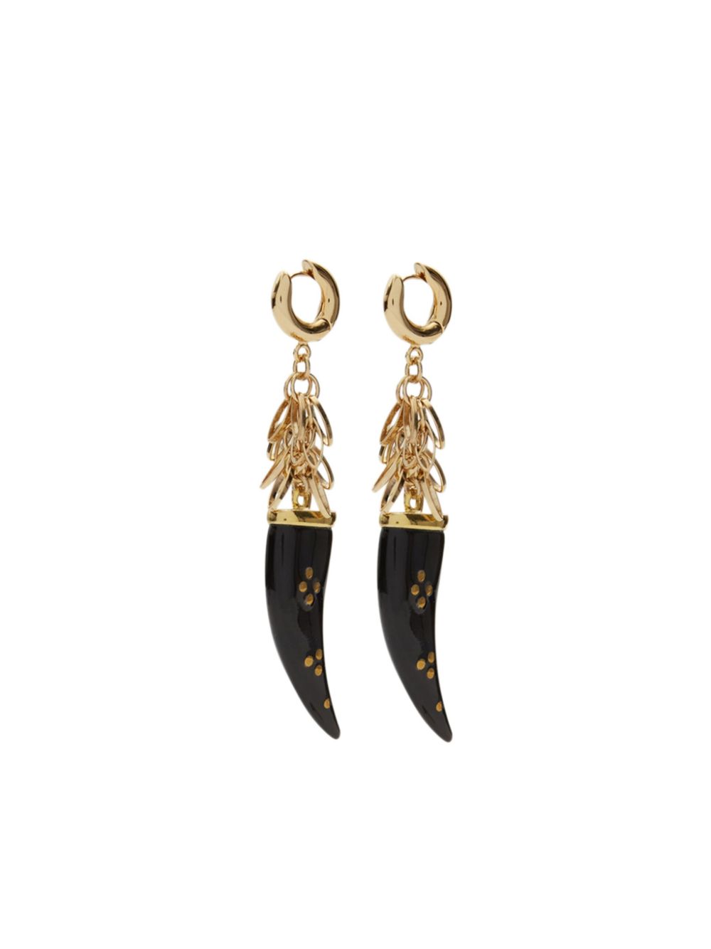 ISABEL MARANT Ellen earrings - Black von ISABEL MARANT