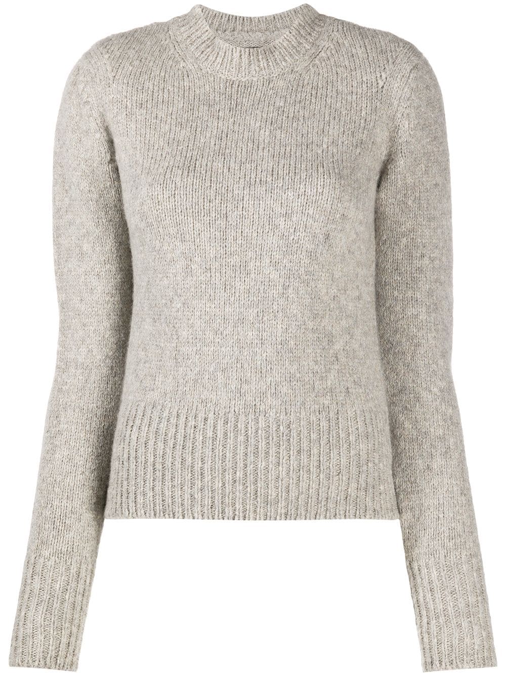 ISABEL MARANT Erwany knitted jumper - Grey von ISABEL MARANT