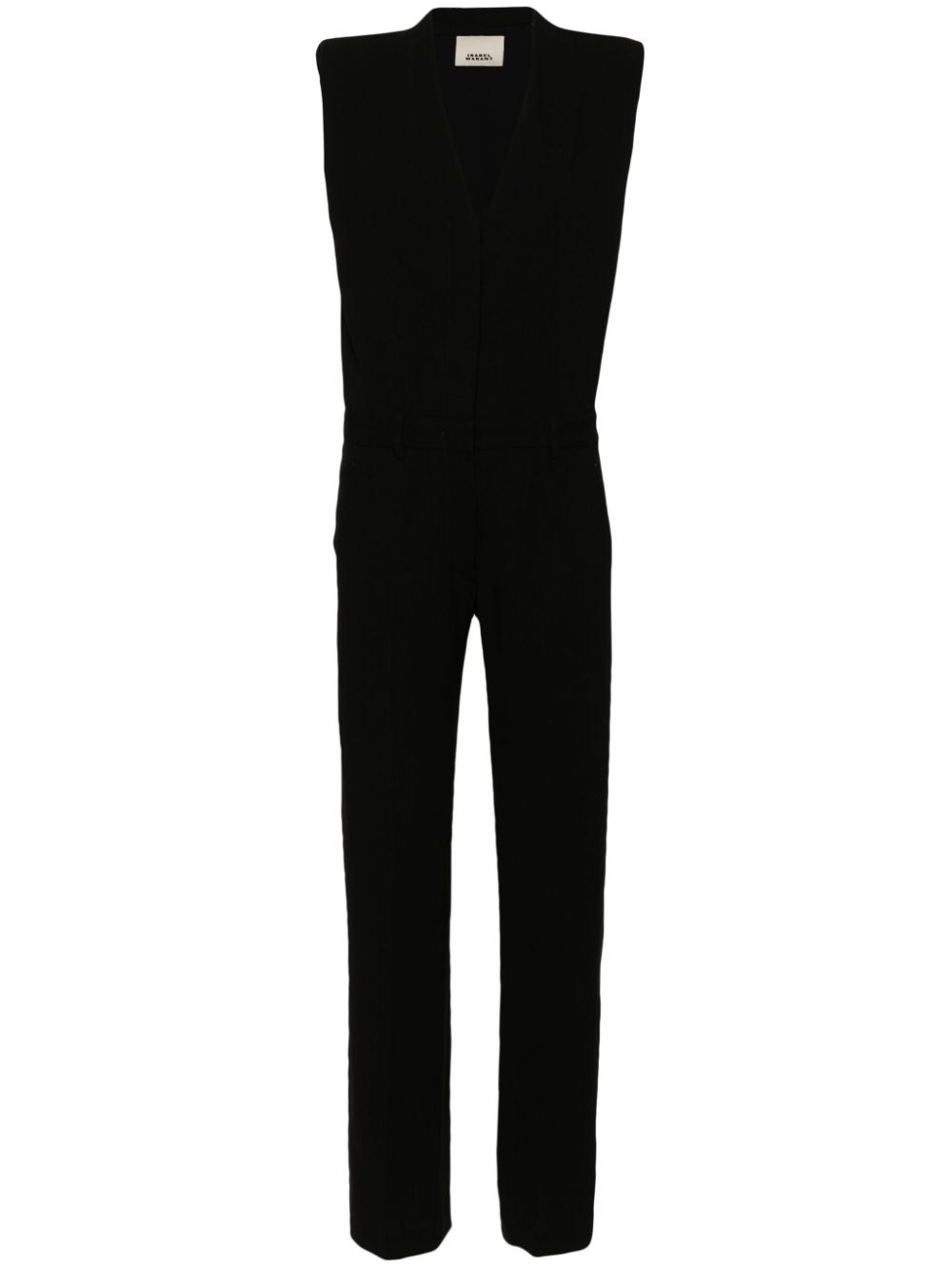 ISABEL MARANT Esmeral sleeveless jumpsuit - Black von ISABEL MARANT