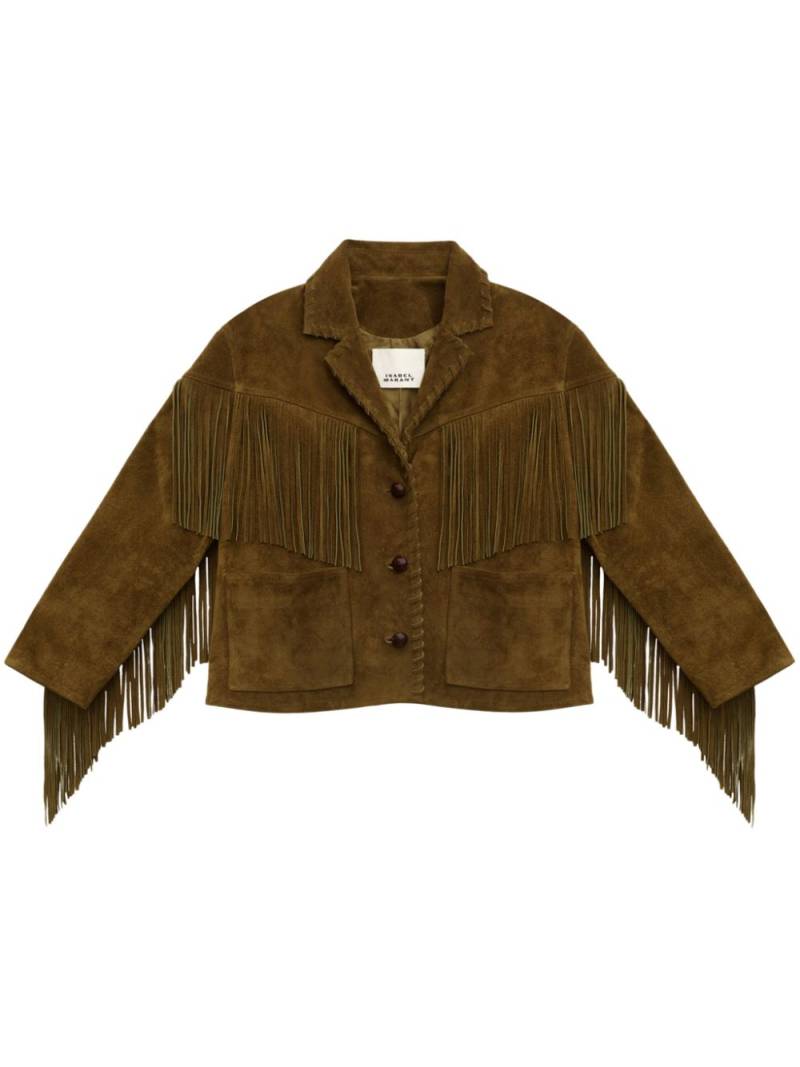 ISABEL MARANT Fabie jacket - Brown von ISABEL MARANT