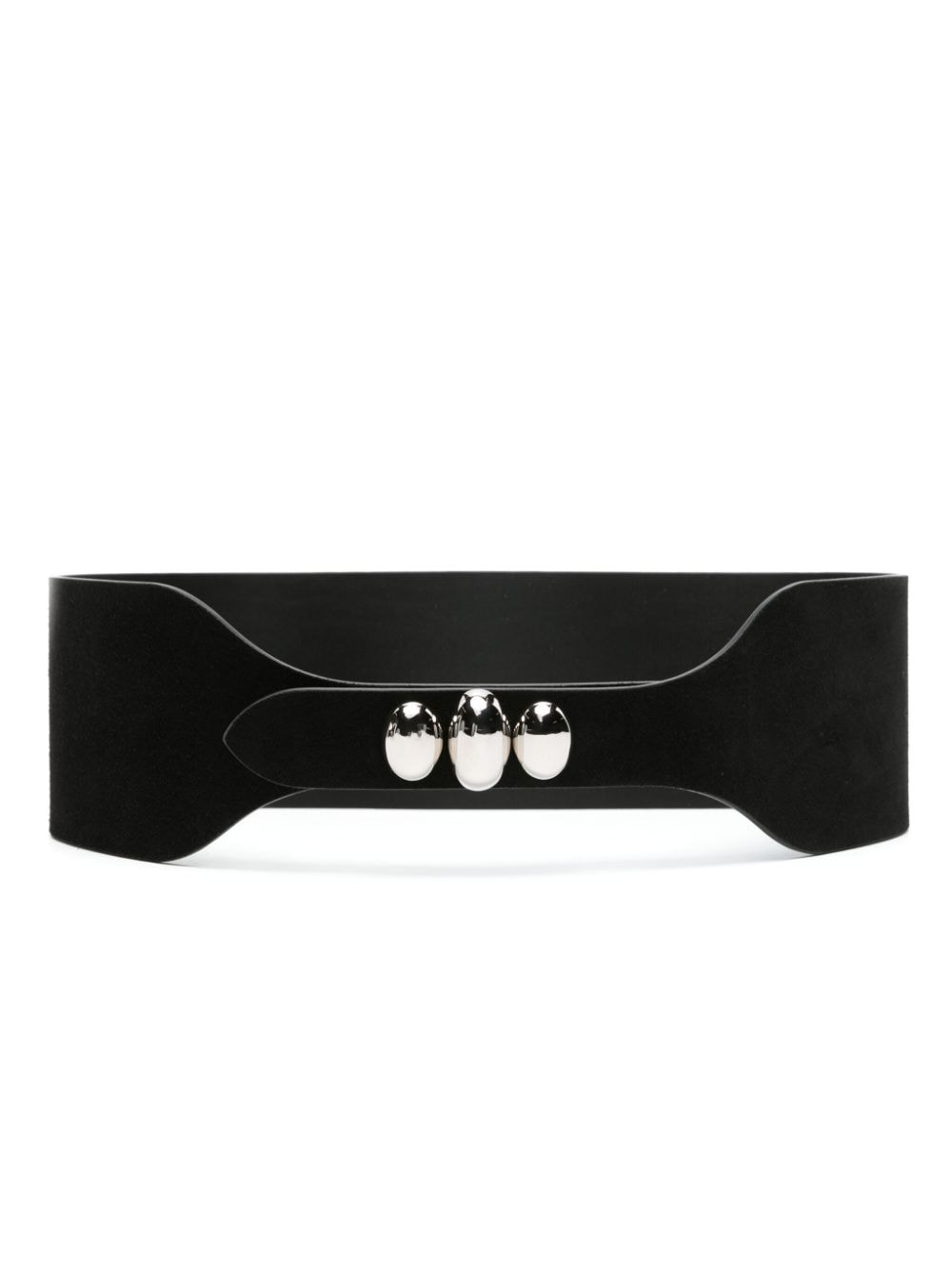 ISABEL MARANT Farah leather belt - Black von ISABEL MARANT