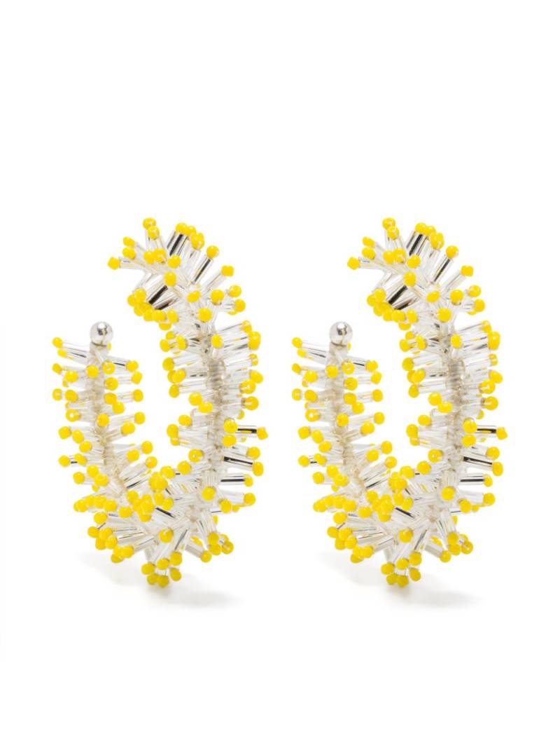 ISABEL MARANT Firework half-hoop earrings - Yellow von ISABEL MARANT