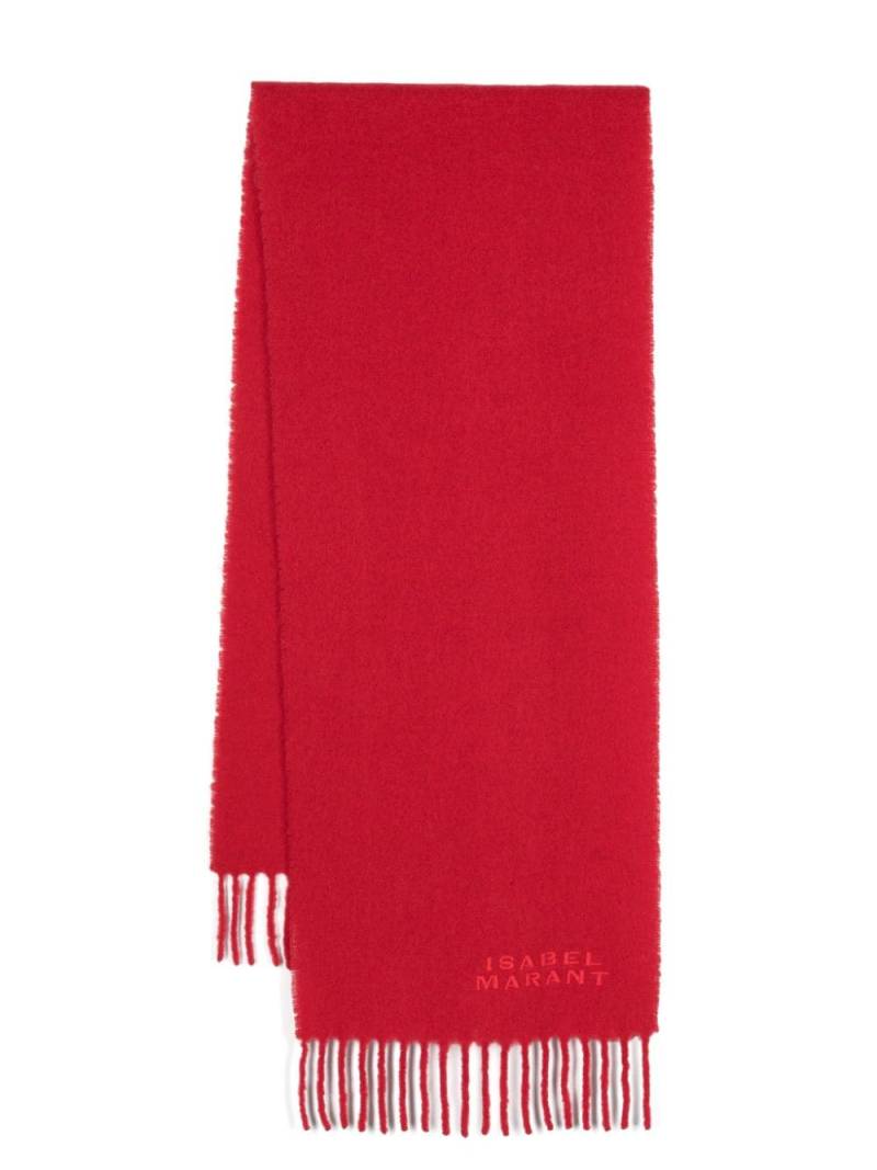 ISABEL MARANT Firny logo-embroidered scarf von ISABEL MARANT