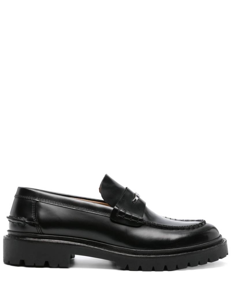 MARANT Frezzah leather loafers - Black von MARANT