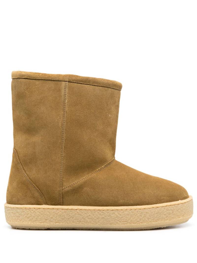 ISABEL MARANT Frieze suede ankle boots - Brown von ISABEL MARANT