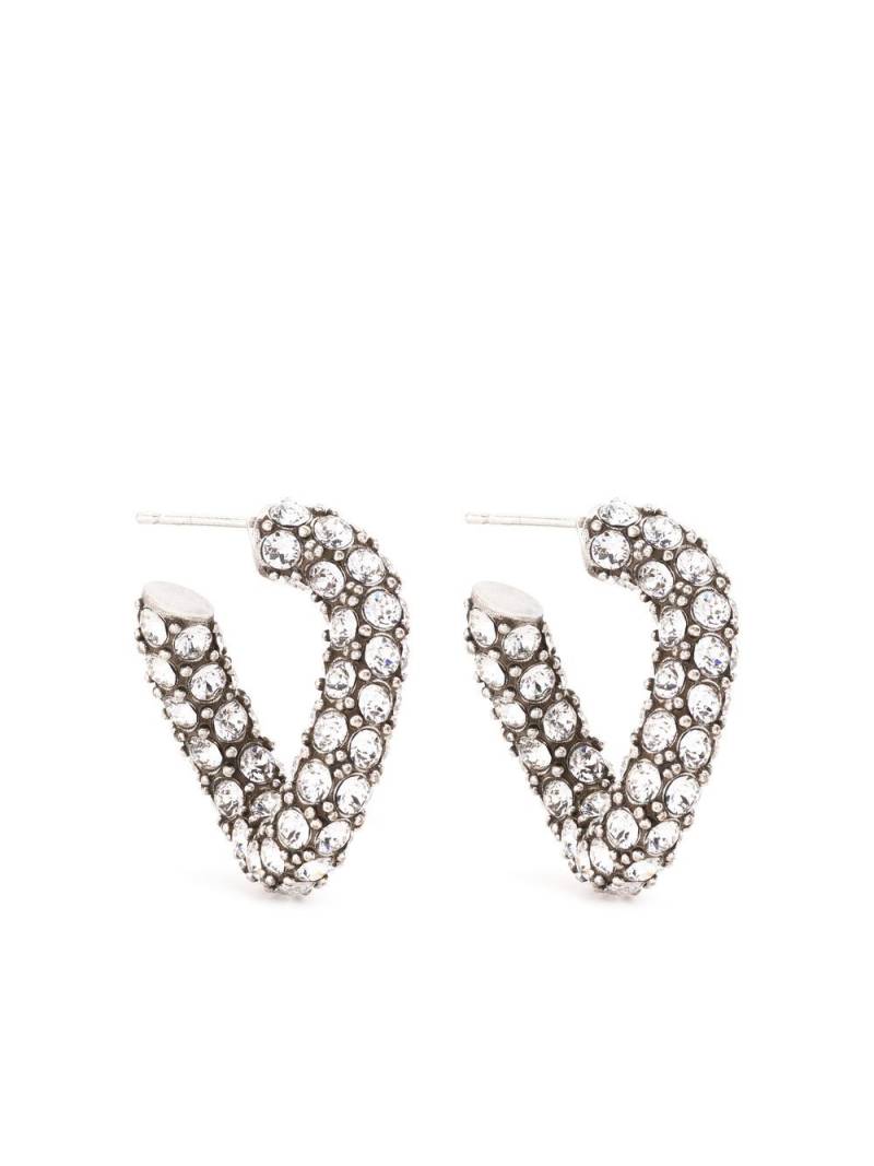 ISABEL MARANT Funky hoop earrings - Silver von ISABEL MARANT