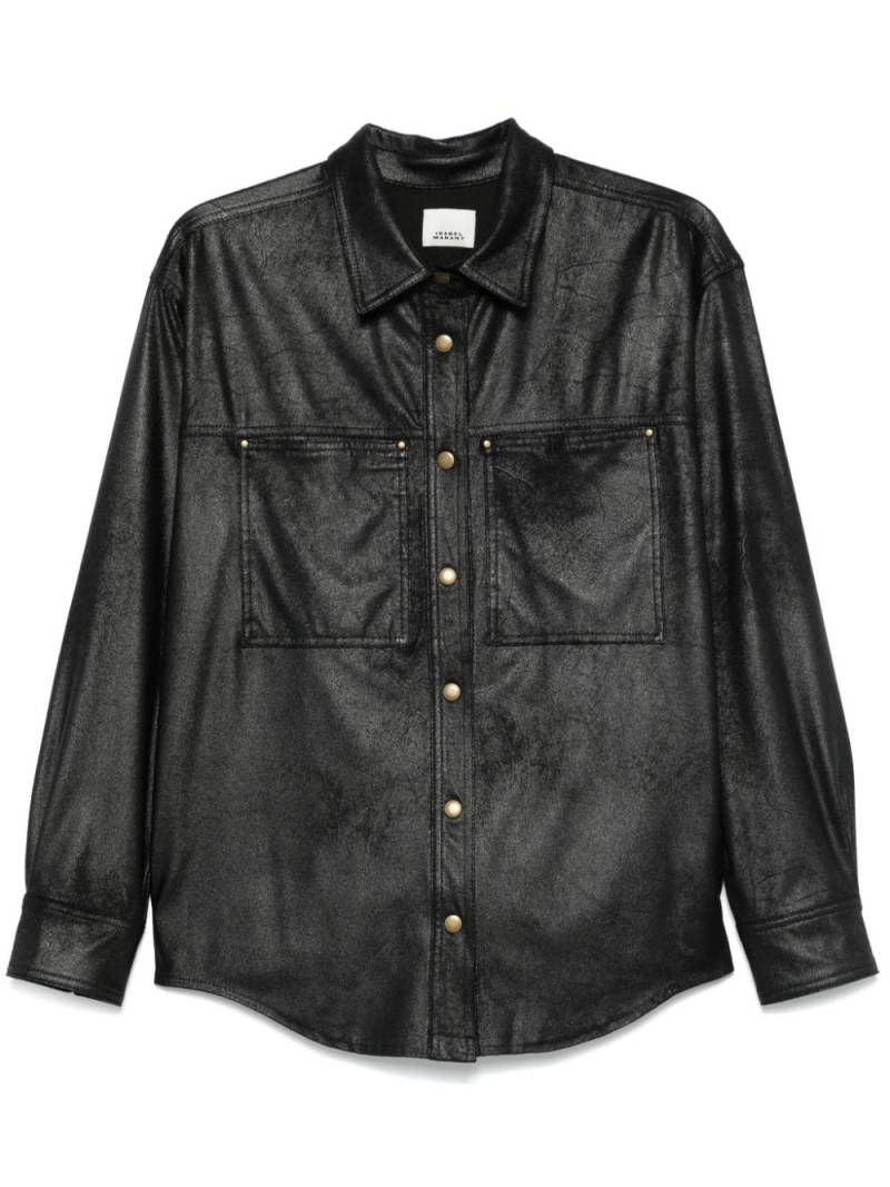 ISABEL MARANT Gabriela shirt - Black von ISABEL MARANT