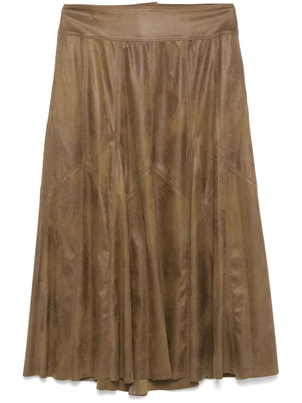 ISABEL MARANT Genevi maxi skirt - Brown von ISABEL MARANT