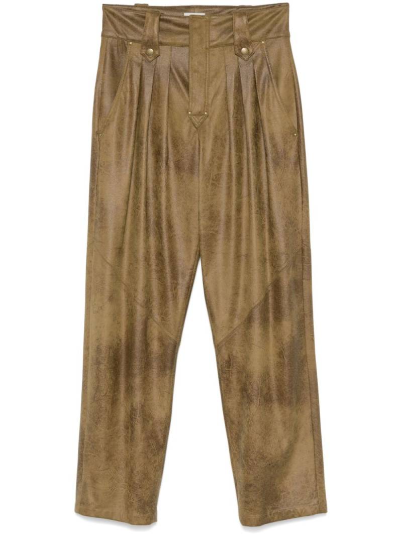 ISABEL MARANT Gwen trousers - Brown von ISABEL MARANT