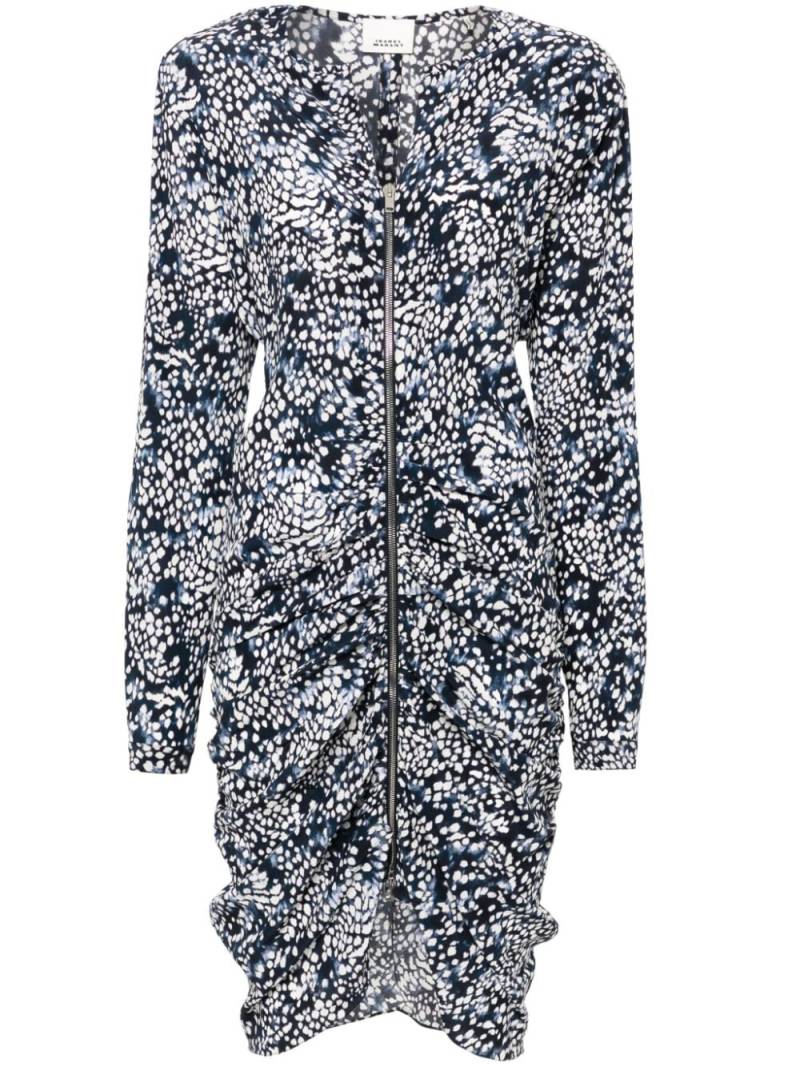 ISABEL MARANT Hermina midi dress - Blue von ISABEL MARANT