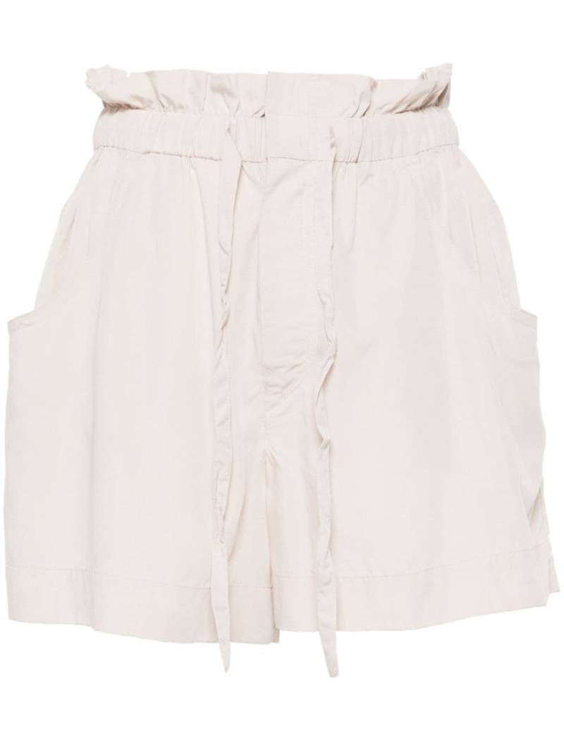 ISABEL MARANT Hidea paperbag-waist shorts - Neutrals von ISABEL MARANT