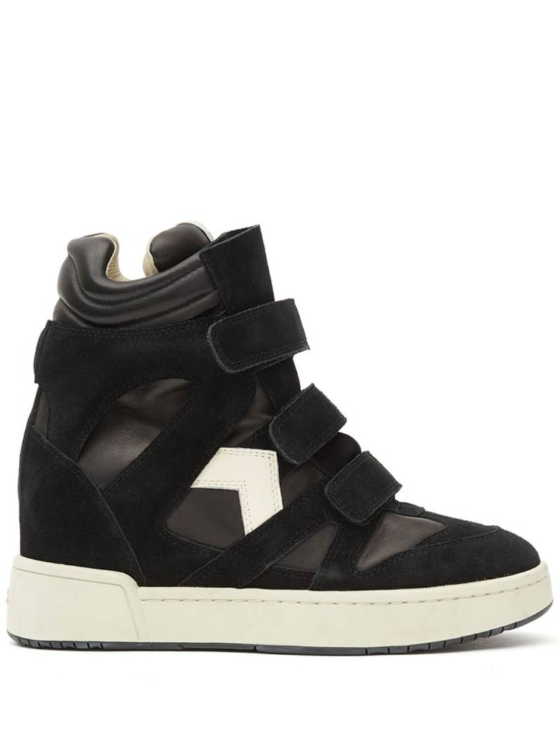 ISABEL MARANT Im3 high-top sneakers - Black von ISABEL MARANT