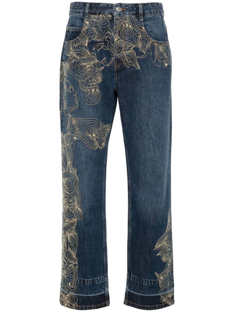 ISABEL MARANT Irina high-waisted jeans - Blue von ISABEL MARANT