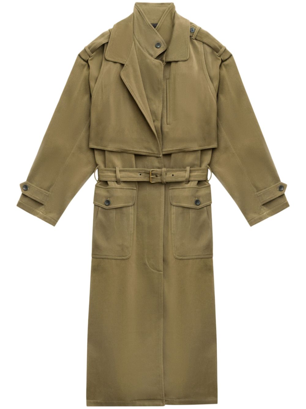 ISABEL MARANT Jaida coat - Green von ISABEL MARANT