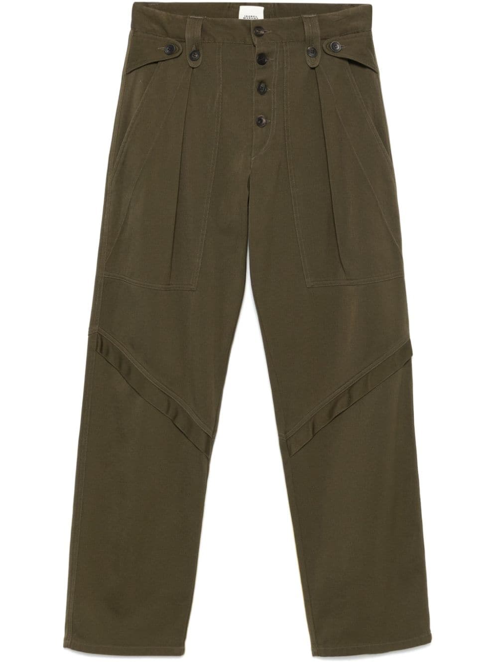 ISABEL MARANT Jemima trousers - Green von ISABEL MARANT