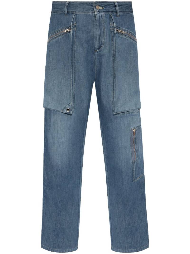 ISABEL MARANT Jolande straight-leg jeans - Blue von ISABEL MARANT