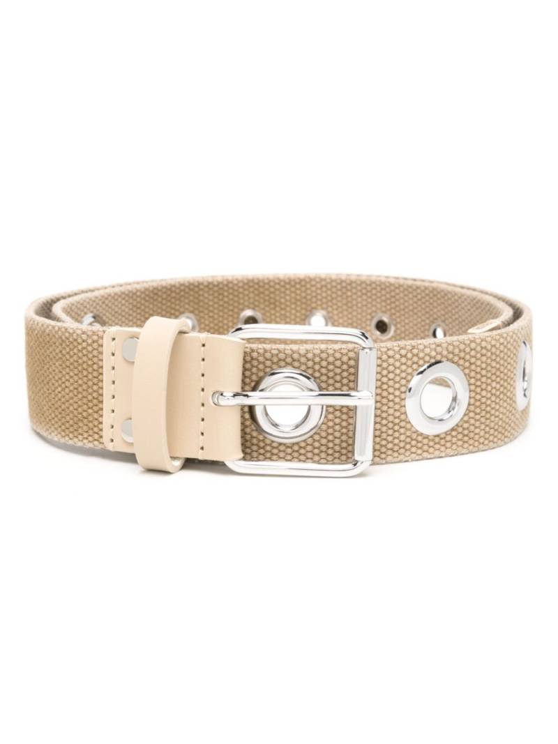 ISABEL MARANT Kastria eyelet-detailing belt - Neutrals von ISABEL MARANT