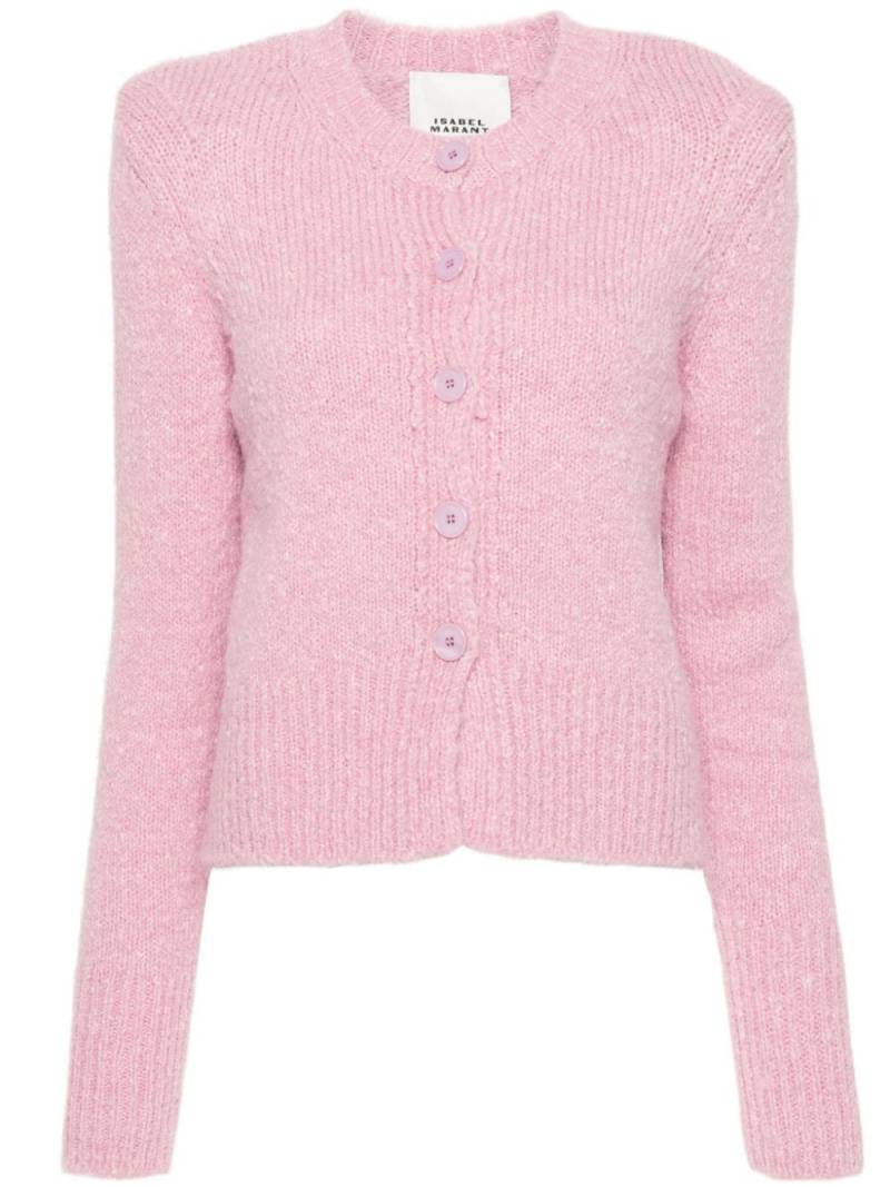 ISABEL MARANT Kathlen crew-neck cardigan - Pink von ISABEL MARANT