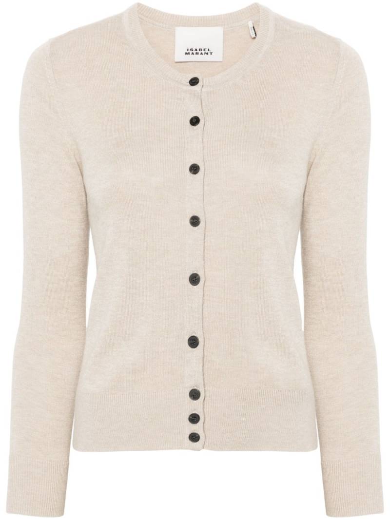 ISABEL MARANT Kleo cardigan - Neutrals von ISABEL MARANT