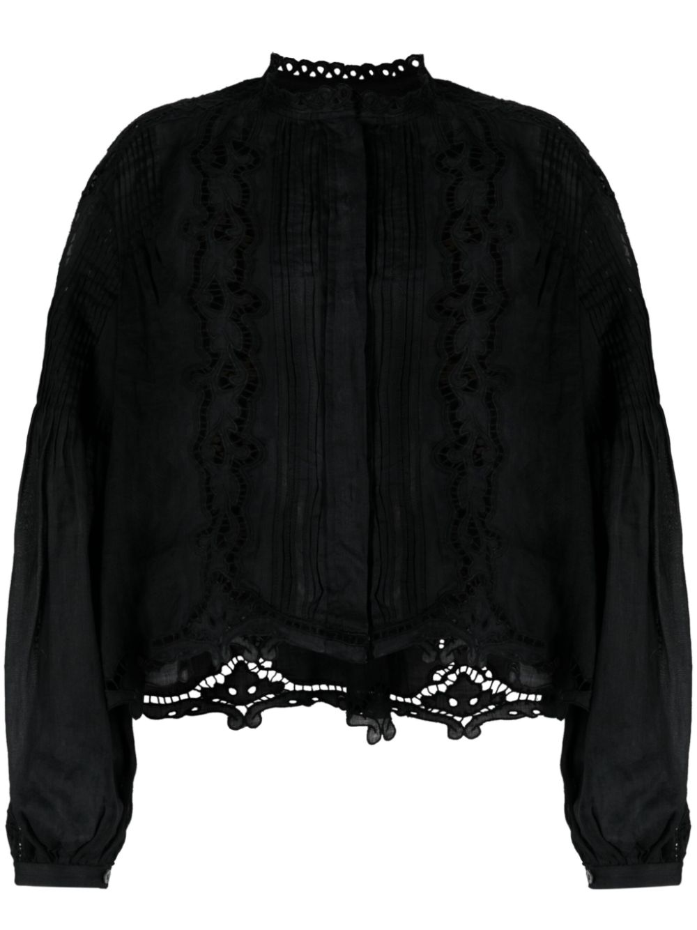 ISABEL MARANT Kubra broderie anglaise blouse - Black von ISABEL MARANT