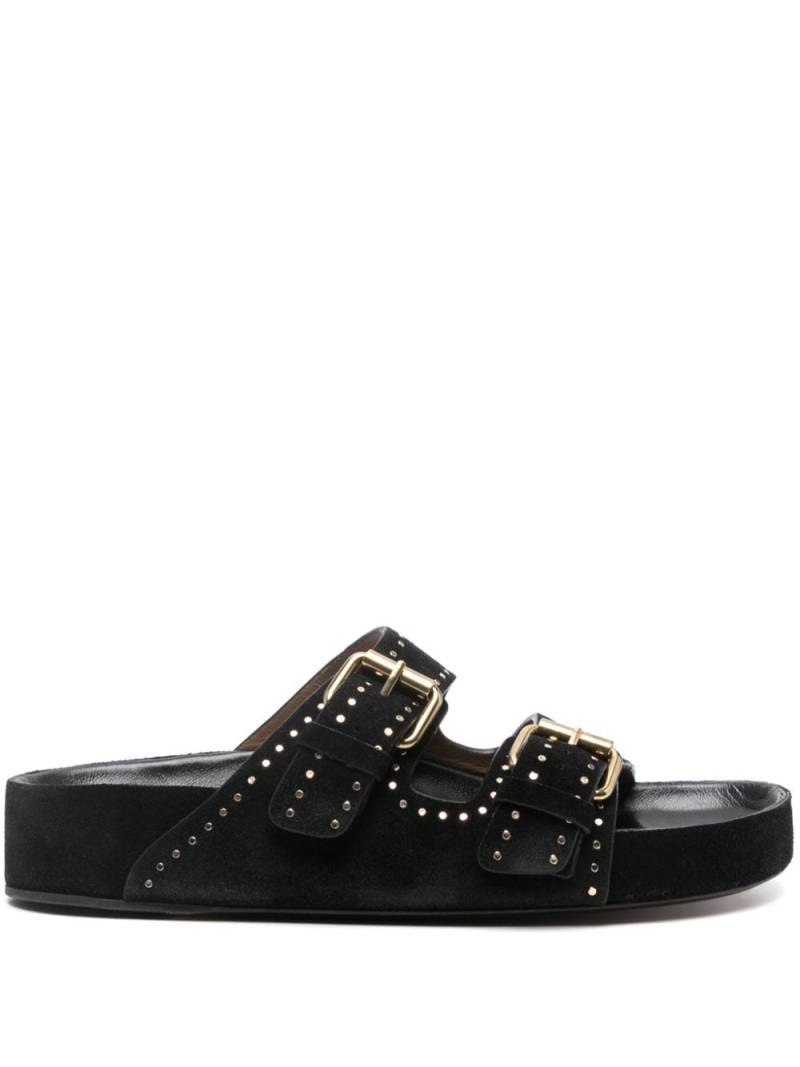 ISABEL MARANT Lennyo buckle sandals - Black von ISABEL MARANT