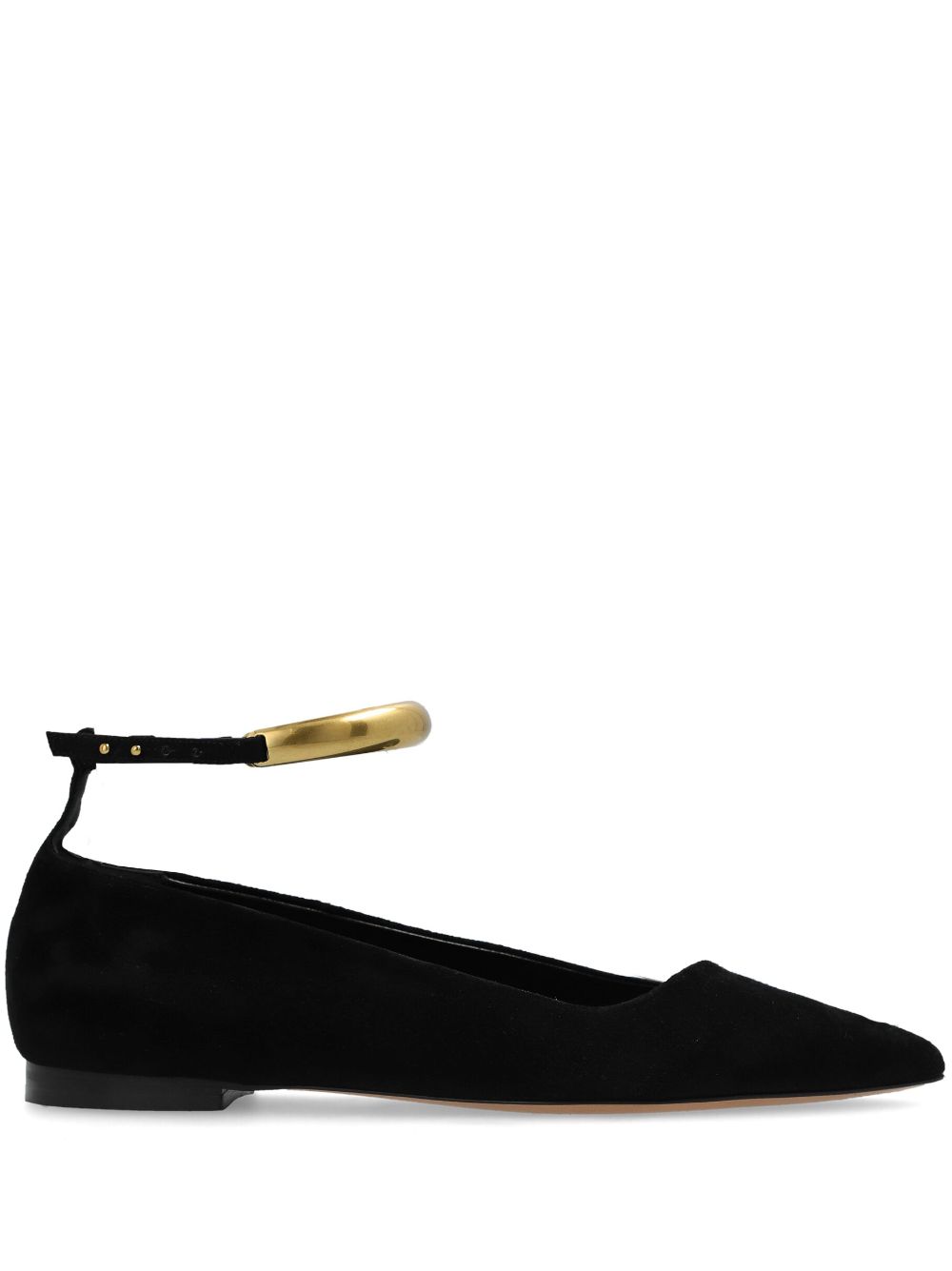 ISABEL MARANT Lesnor ballerina shoes - Black von ISABEL MARANT