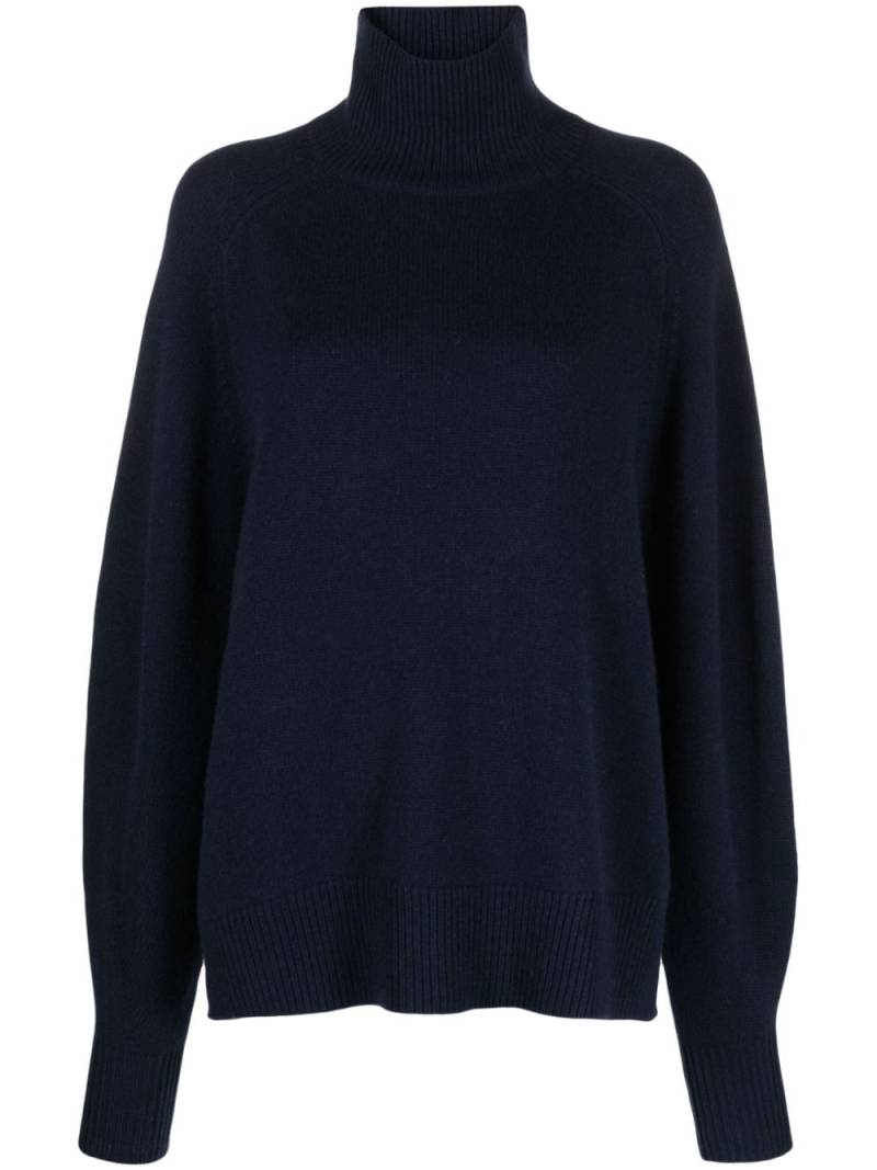 ISABEL MARANT Linelli mock-neck jumper - Blue von ISABEL MARANT