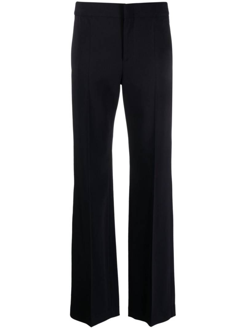 ISABEL MARANT Mezia pressed-crease trousers - Black von ISABEL MARANT